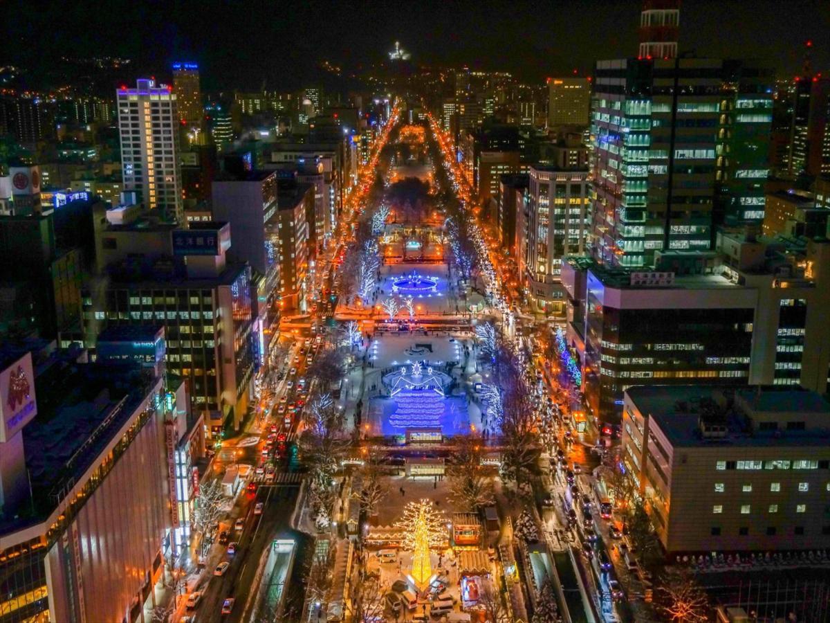 Tenza Hotel & Skyspa At Sapporo Central Екстериор снимка