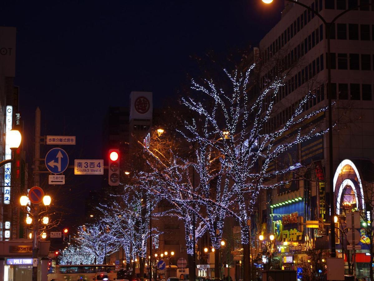 Tenza Hotel & Skyspa At Sapporo Central Екстериор снимка